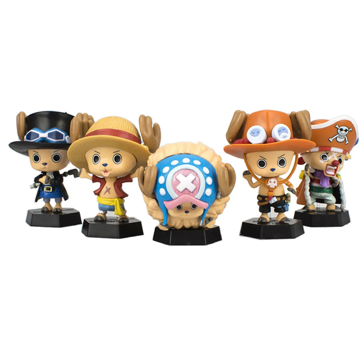 Figurine d'anime One Piece Tony Tony Chopper Cos Luffy Saber Modèle Buggy Jouet Figurine d'action Collectionner Cadeaux
