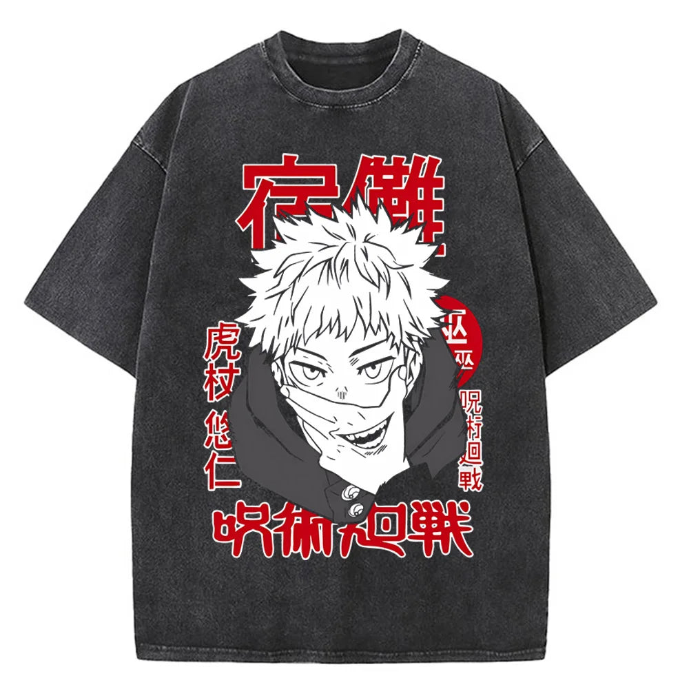 Jujutsu Kaisen T-Shirt High-Quality Cotton Anime Tee
