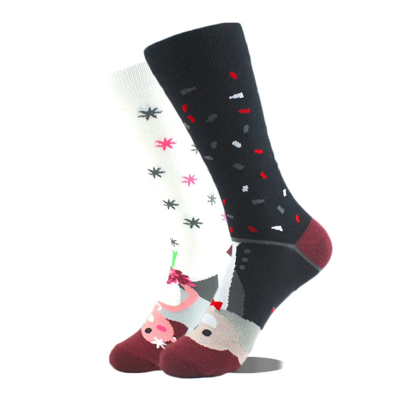 Baumwolle Glücklich Lustige Socken Männer Alien Planet Shark Verrückte Design Sokken