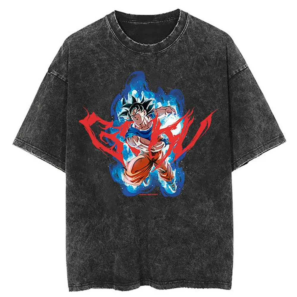 Trendy Harajuku Dragon Ball Streetwear Tee