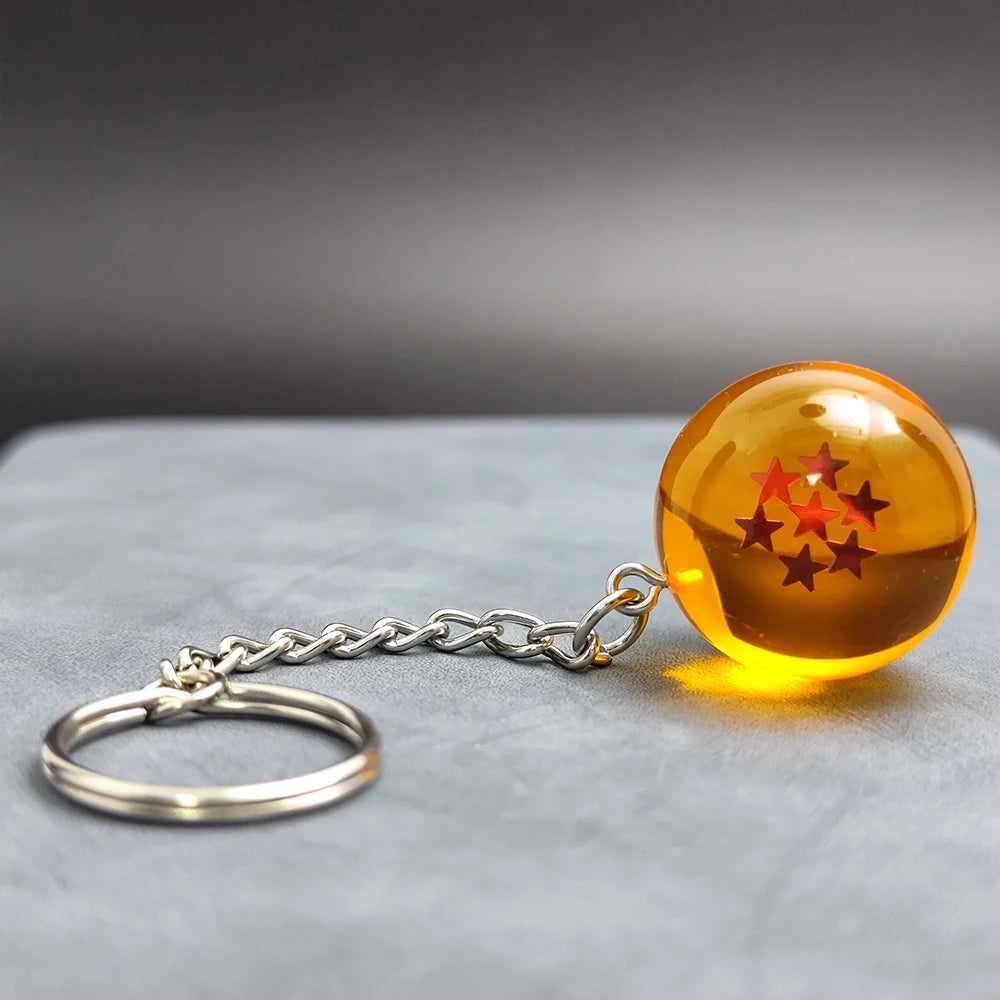 Anime Dragon Ball Keychain Fashion Jewellery Action Figures PVC Key Ring Bag Pendant