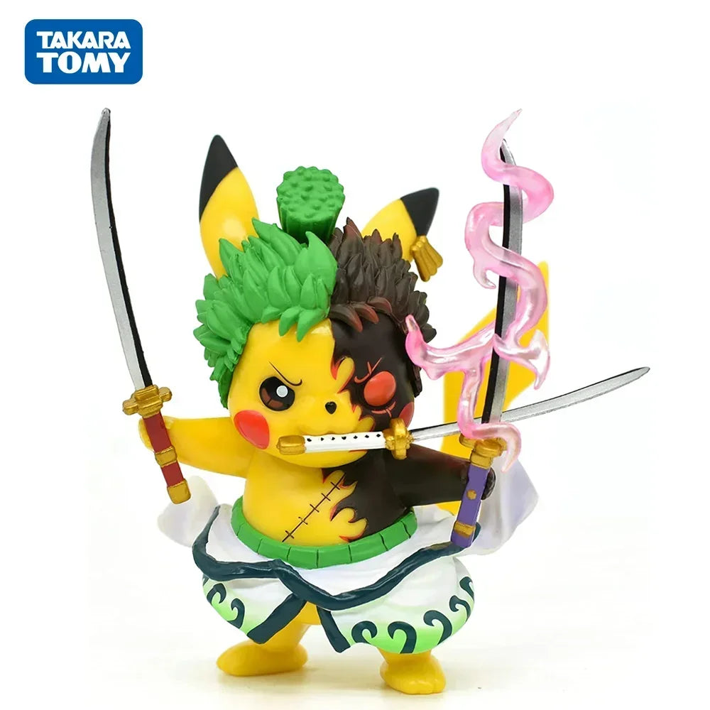 Pokémon Pikachu Roronoa Zoro Cosplay-Figur – GK-Kollektion
