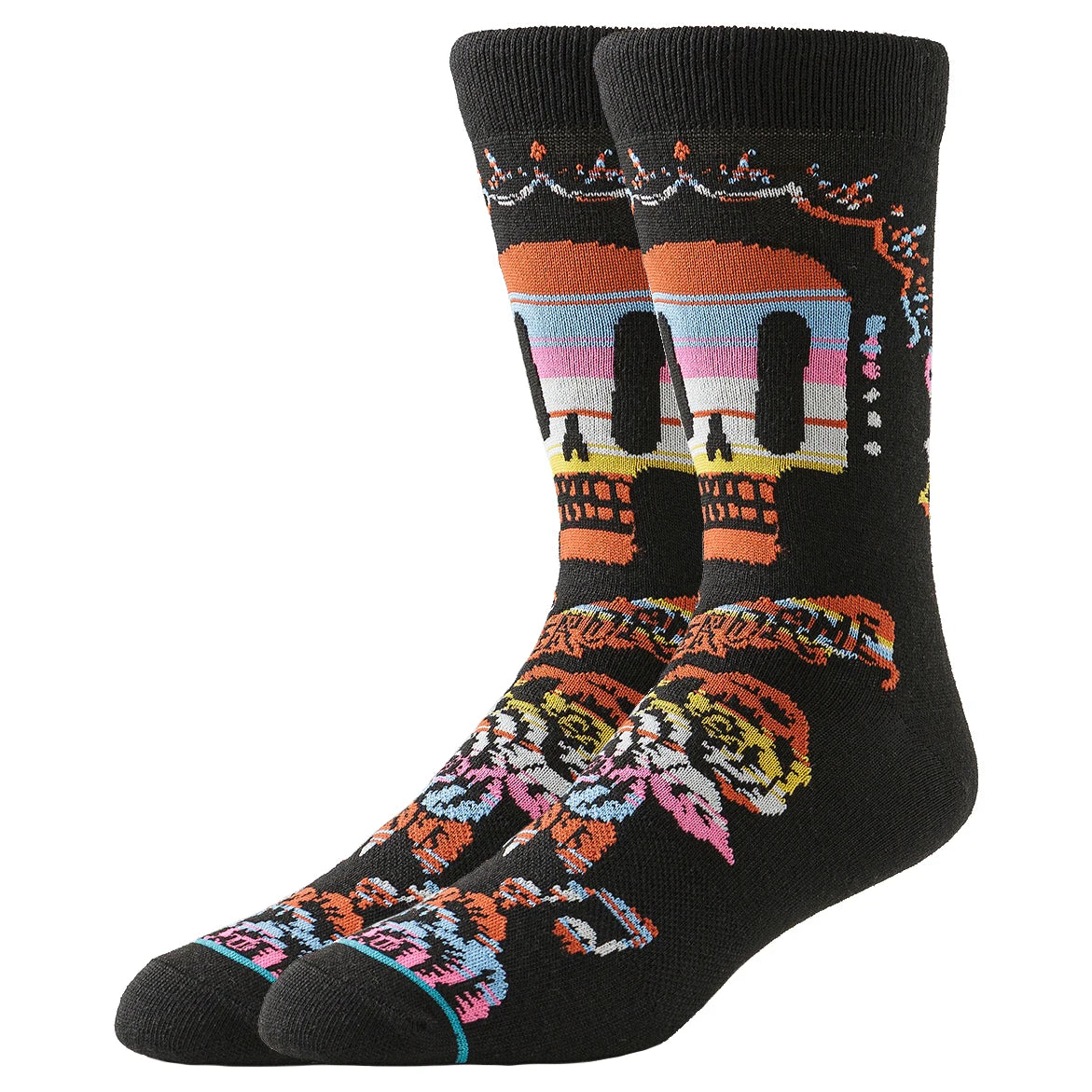 Hip Hop Totenkopf Socken – Sportliche Tube Socken für Männer & Frauen