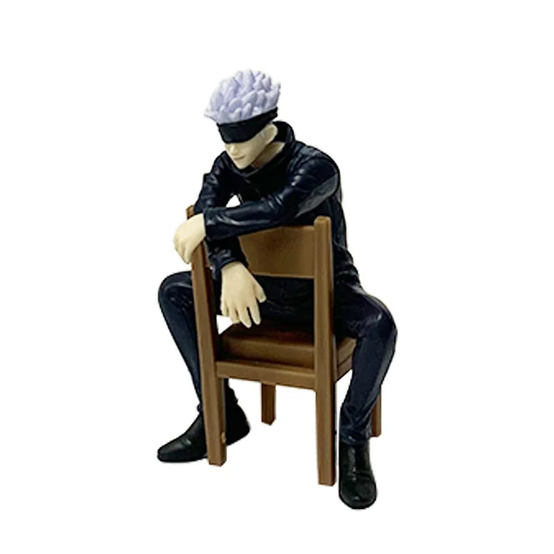 11 cm neue Gojo Satoru Anime Jujutsu Kaisen Actionfigur Itadori Yuji sitzender Nudelstopper