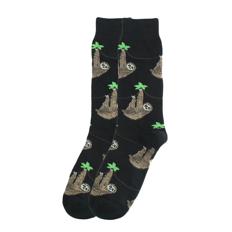 Stylische Baumwollsocken farbige Rollschuhsocken Haifischgeometrie