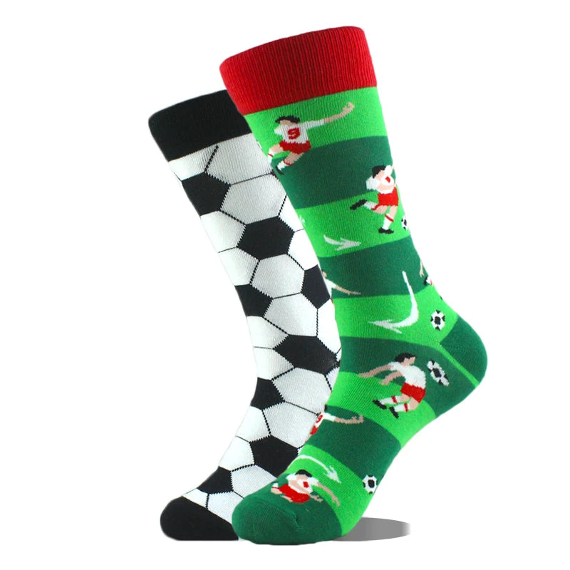 AB Happy Cotton Chaussettes amusantes Panda Duck Crazy Design Sokken