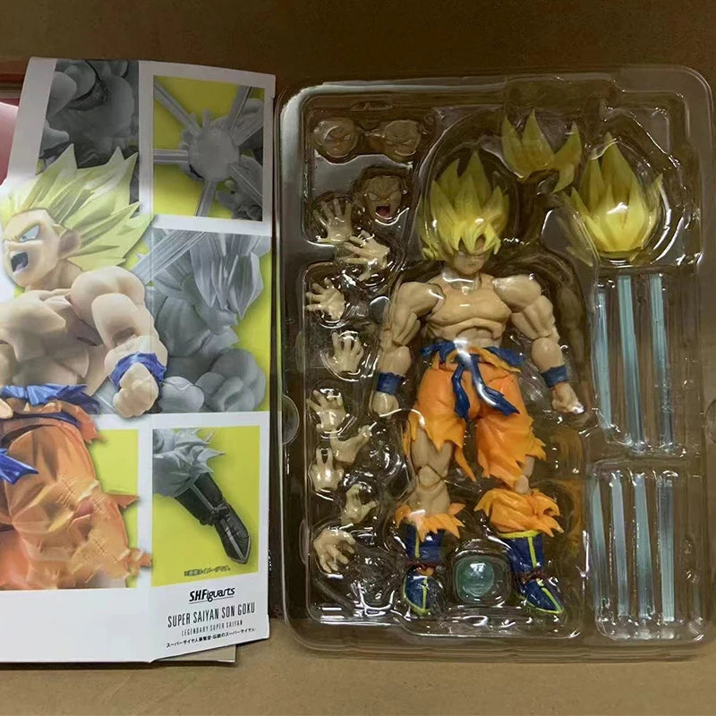 SHF Dragon Ball Z Son Goku Actionfigur - 17 cm Super Saiyajin Kakarotto PVC Sammlerstück Anime Modell Spielzeug