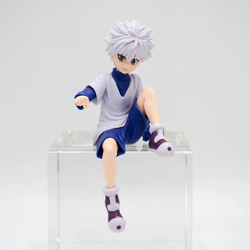 13 cm Hunter x Hunter Gon Freecss & Killua Zoldyck Noodle Stopper Actionfiguren – Sammlerstück aus PVC, Modellpuppenspielzeug