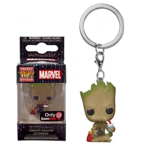 Funko Pop Pocket Keychain – Venomized Iron Man, Carnage & Groot Figures