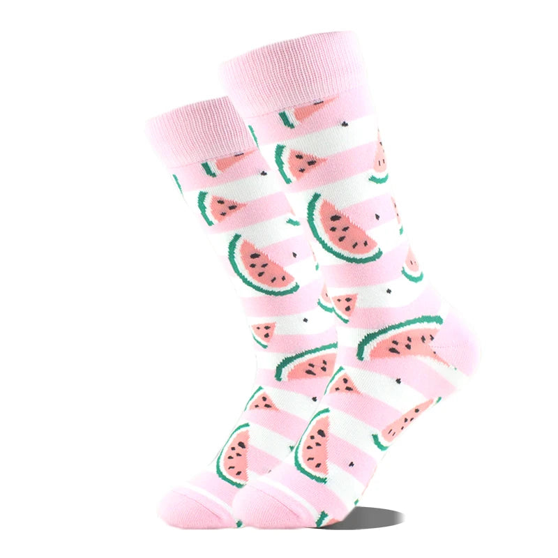 Design Ente Lustige Socken Männer Glücklich Musik Bier Zahn Panda Pinguin
