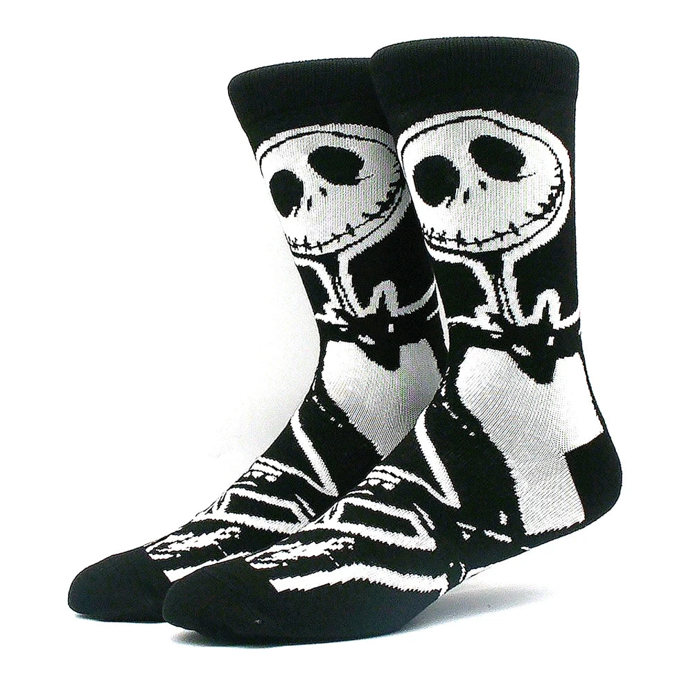 1 Pair New Anime Movie Socks – Cotton Crew, Role-Playing Calf Socks