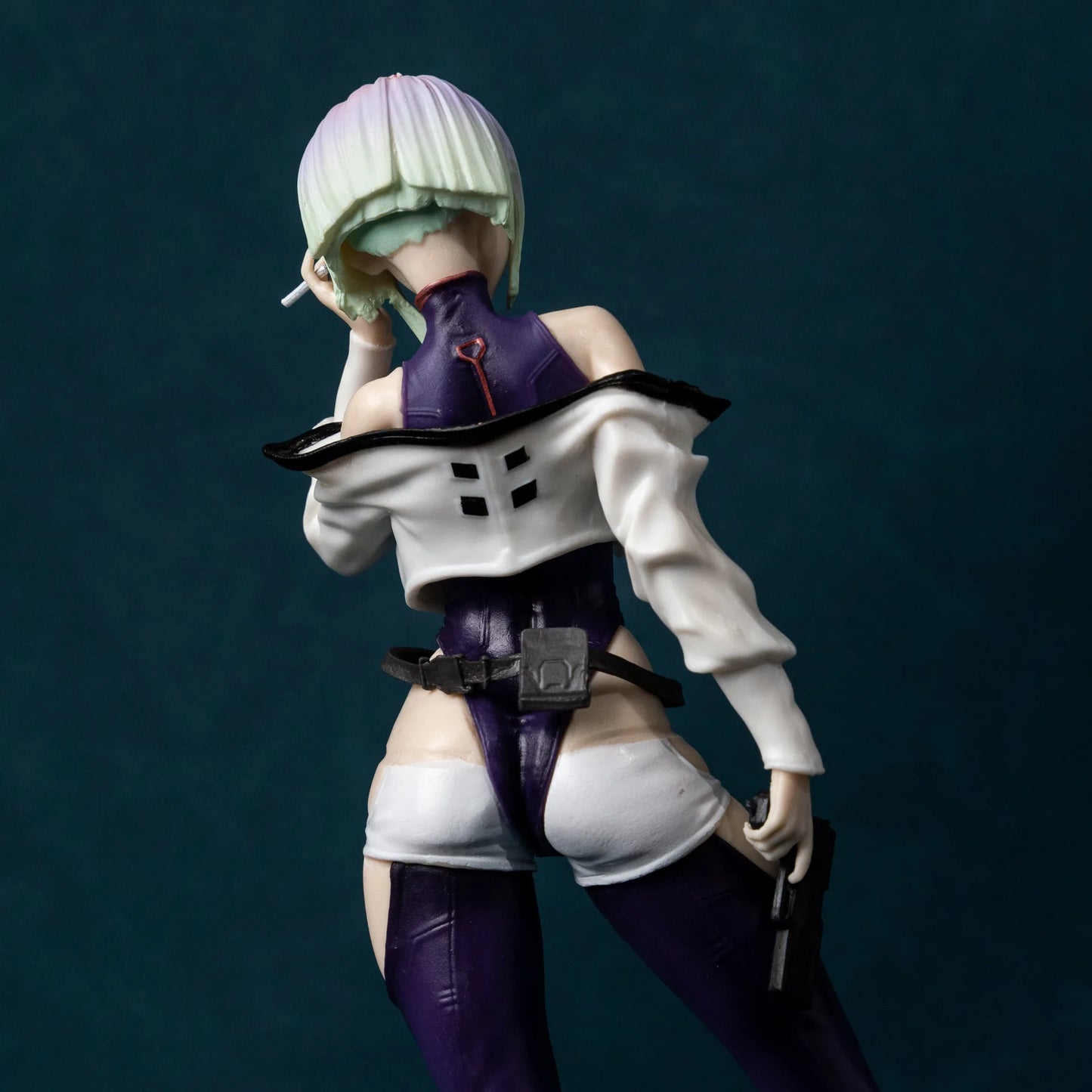 22 cm große Pop-Up-Parade Cyberpunk Edgerunners Rebecca, David und Lucy Actionfiguren – Sammler-Anime-Statue, Modell, Geschenk