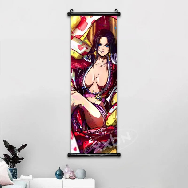 One Piece Anime Wall Art Interior Canvas Prints Zoro Painting Luffy Gear 5 Poster