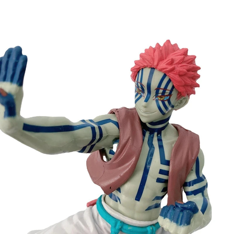 20 cm große Dämonentöter-Akaza-Kampffigur – PVC-Sammelstatue als Geschenk
