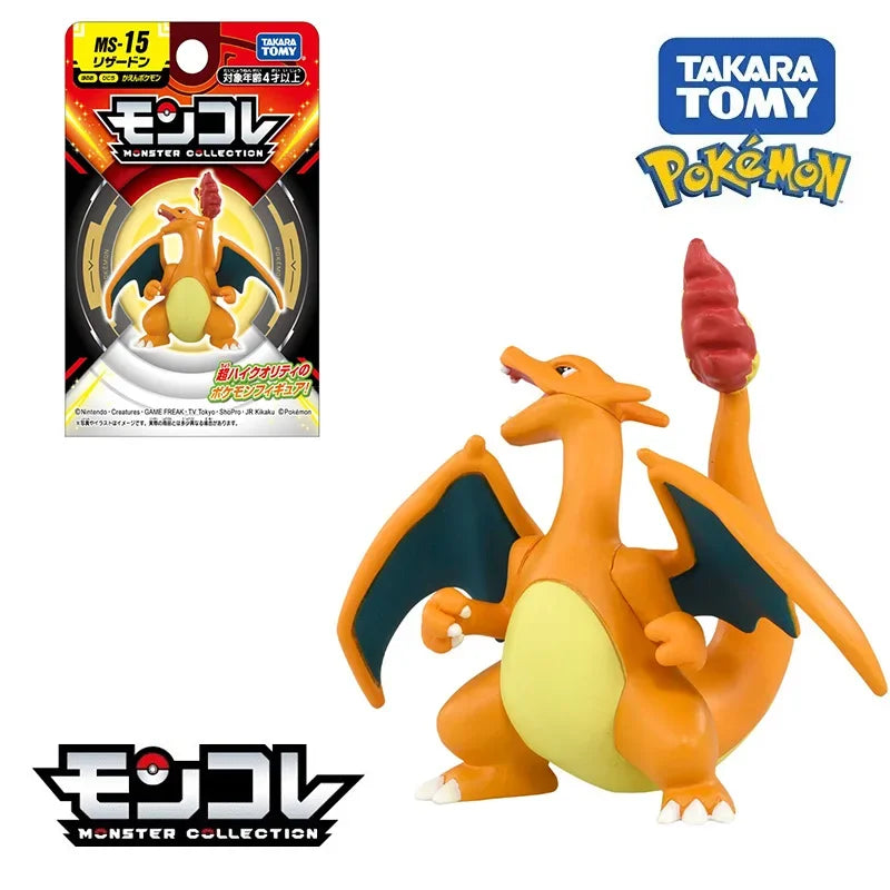 Figurines miniatures Pokémon Moncolle de Takara Tomy Tomica – Jouets de collection en résine de 3 à 5 cm