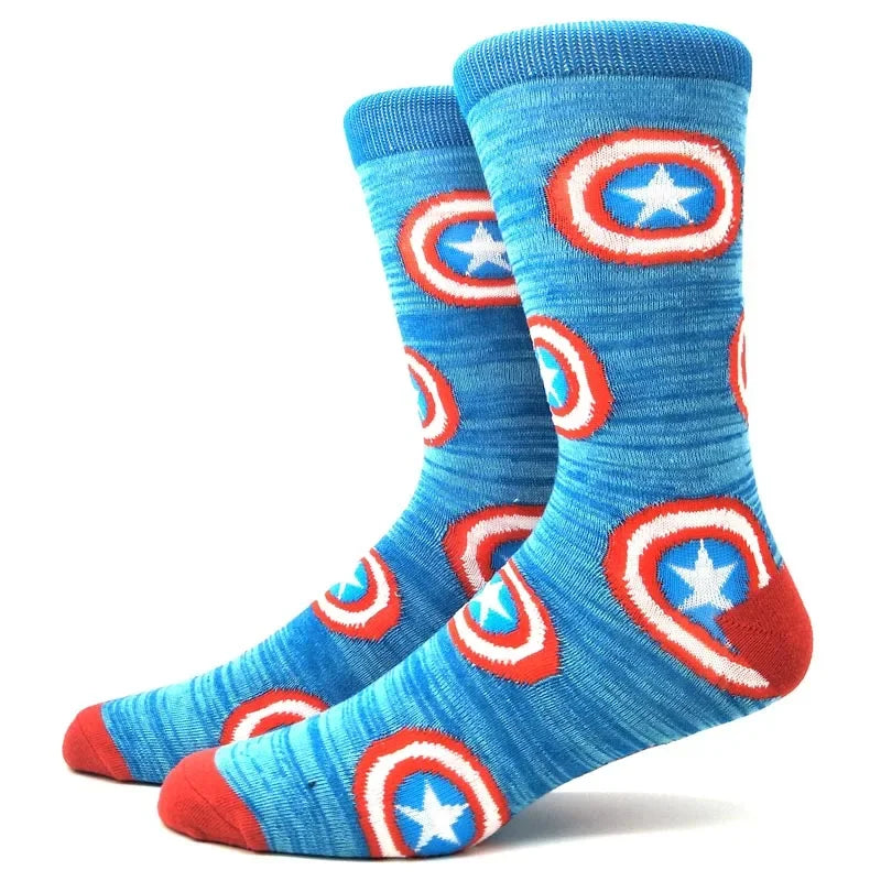 Modische Anime-Socken – Lustiger Hip-Hop-Stil mit hochwertigen Cartoon-Mustern