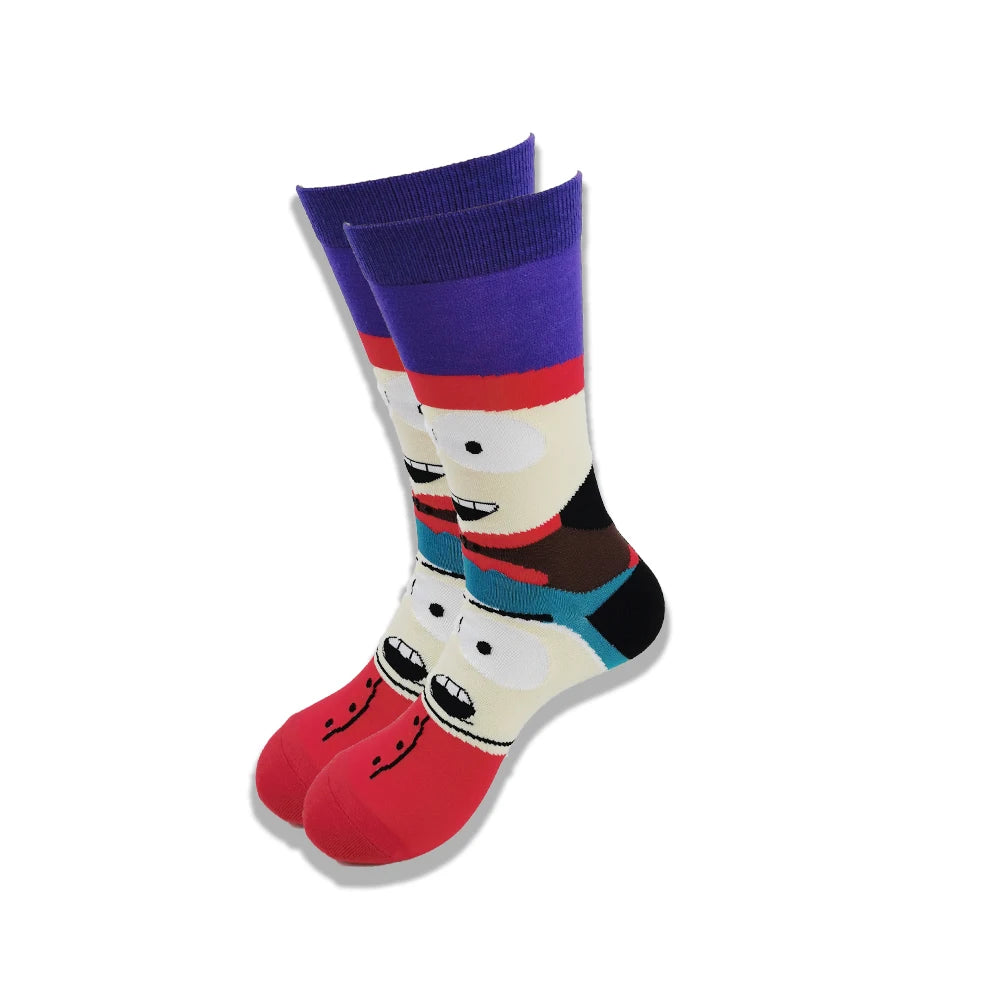 Anime Cosplay Lange Socken – Wadensocken im Hip-Hop-Stil für Männer und Frauen
