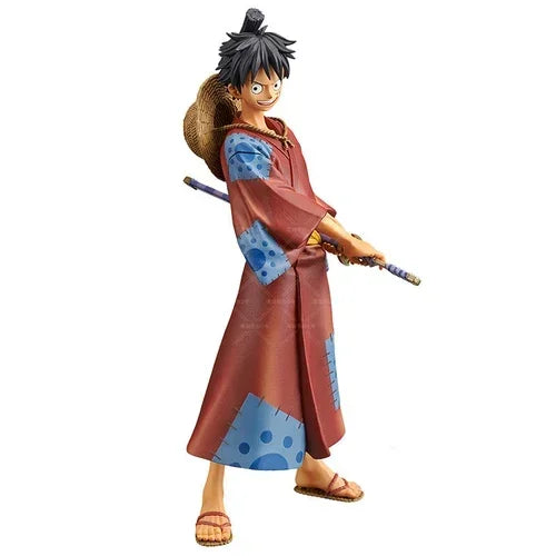 18cm One Piece Anime Figur Luffy Zoro Chopper Nami Action Figur Land von Wano Spielzeug