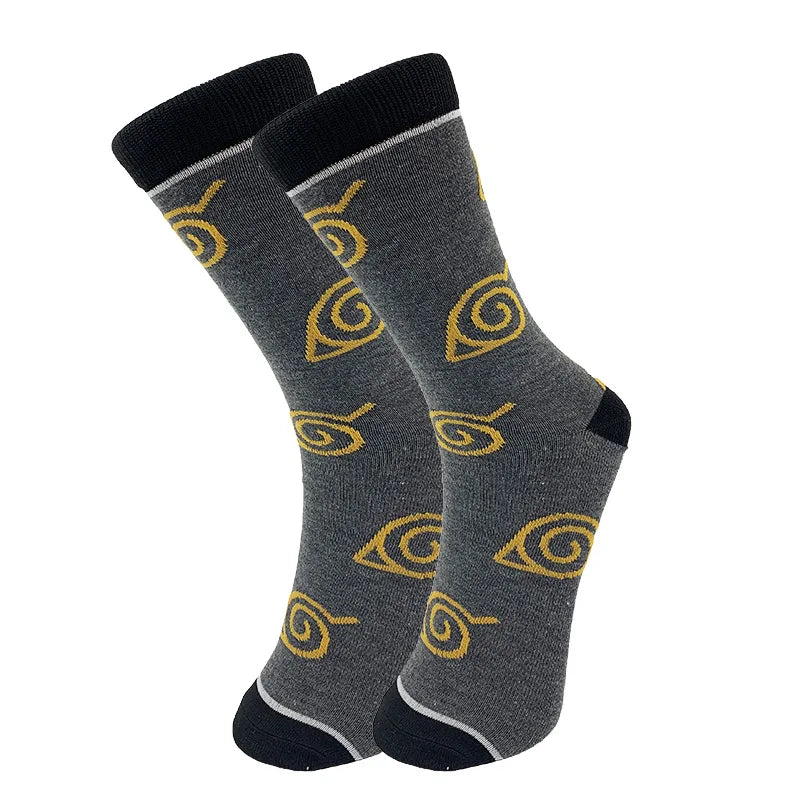Socken mit Anime-Cartoon-Charakteren für Herren – Cosplay-Skateboard-Stil