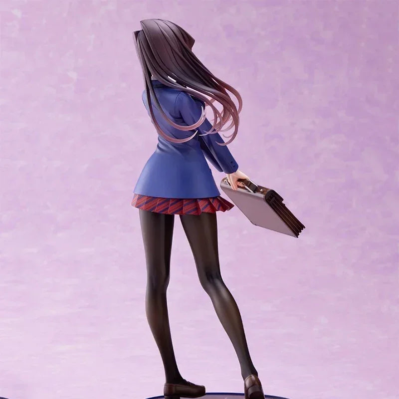 Figurine Anime Komi Shouko de 25 cm - Modèle en PVC en uniforme de Can't Communicate | Figurine d'action Kawaii Komi-san et ornement cadeau