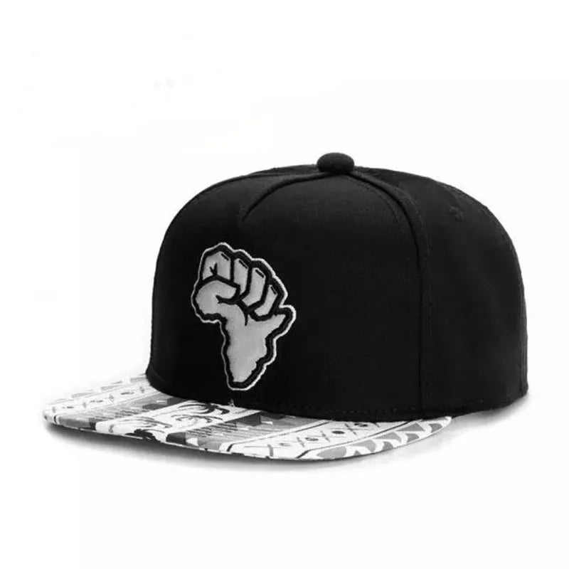 PANGKB Difuzed Cartoon Big Eyes Cookie Bite Snapback-Mütze – Verstellbare Outdoor-Sportkappe