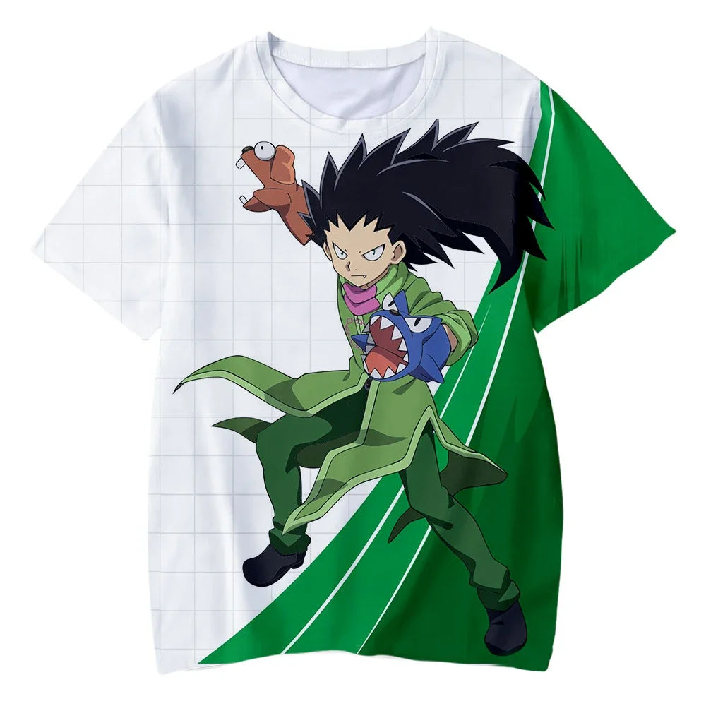 Oversized Beyblade Anime Tee