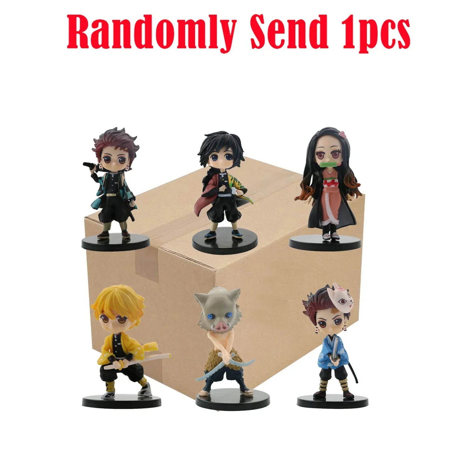Figurines Demon Slayer Looking Up – Kamado Tanjirou & Nezuko MH Modèles de jouets à collectionner