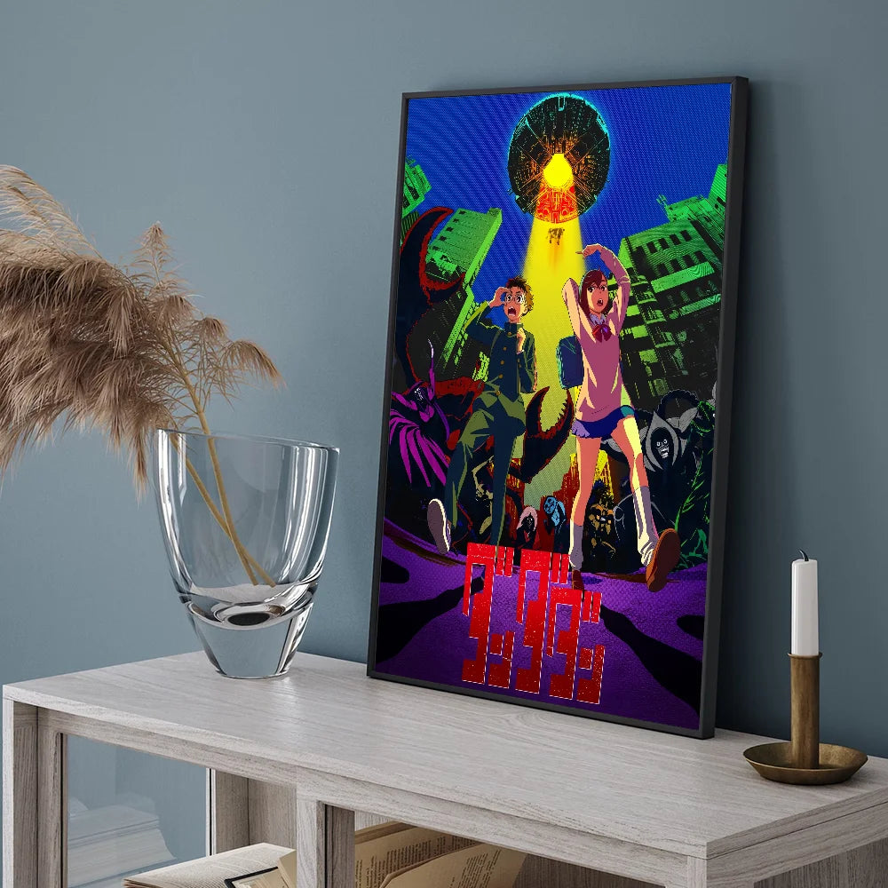 Dandadan Anime Poster Room Bar Cafe Decor Stickers Wall