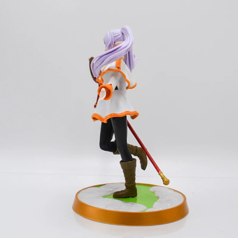 21 cm große Frieren: Beyond Journey's End Frieren Anime-Figur – PVC-Actionfigur und Sammlerpuppe
