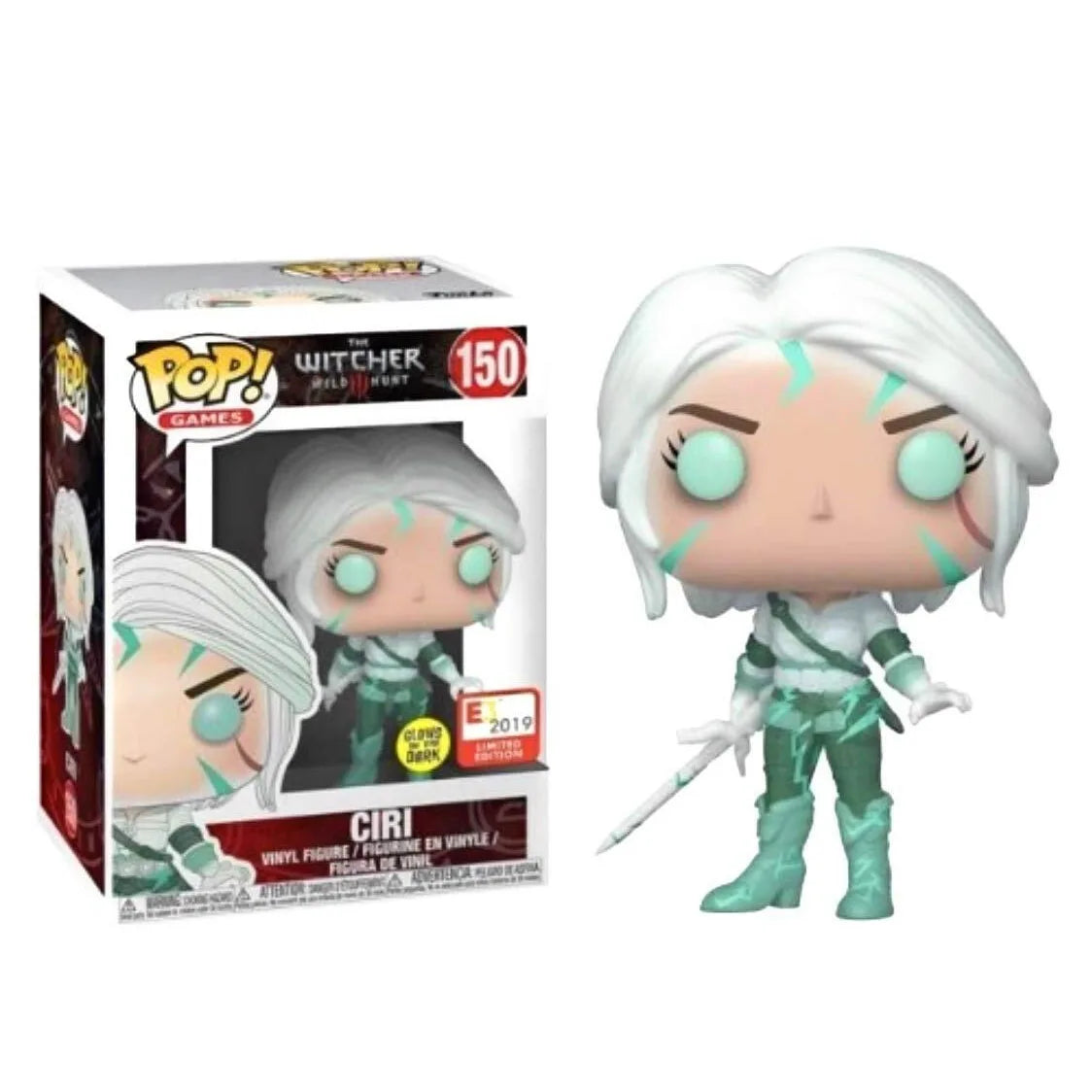 Funko Pop Ciri Witchers Games Vinyl Action Figures Toys Gifts for Children