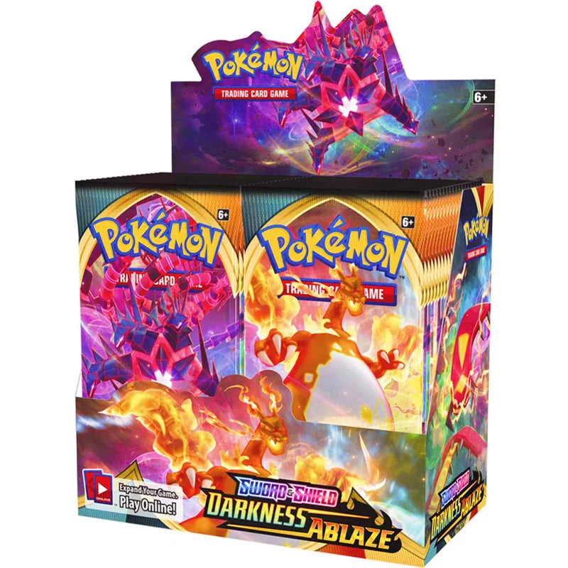 324/360 PCS Pokemon Karten 151 Surging Sparks Stellar Crown Deck Box Pikachu Englisch Karte Spielzeug