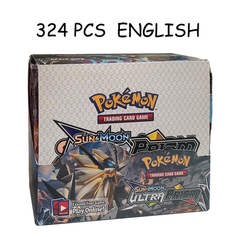 324/360 PCS Pokemon Karten 151 Surging Sparks Stellar Crown Deck Box Pikachu Englisch Karte Spielzeug