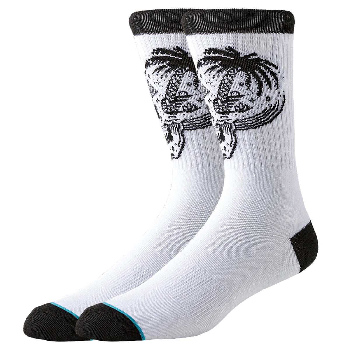 Hip Hop Totenkopf Socken – Sportliche Tube Socken für Männer & Frauen