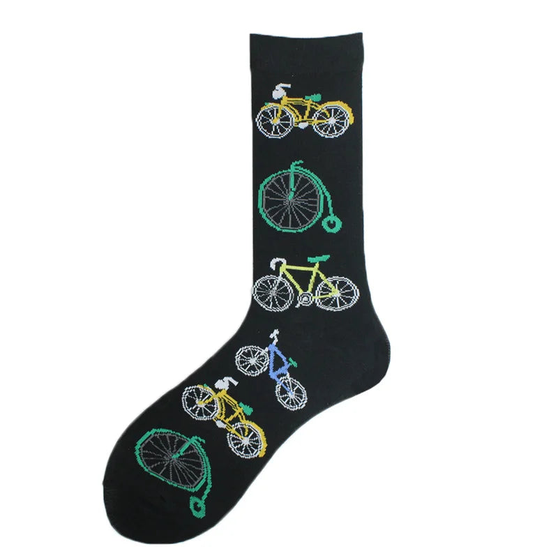 Happy Design Lustige Socken Schaf Bier Dinosaurier Muster