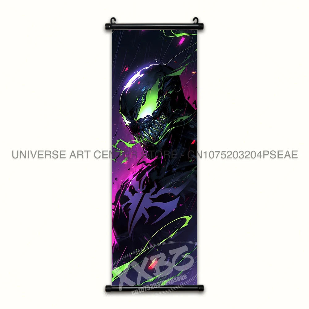 Marvel The Avengers Wall Art Venom Hanging Painting Spider Man