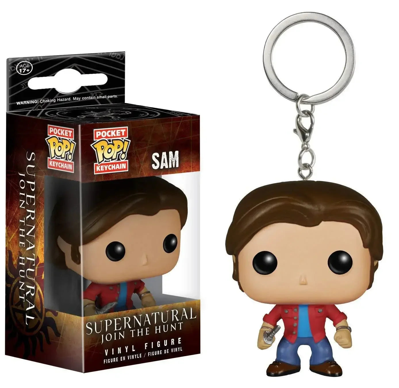 FUNKO POP Supernatural KEYCHAIN Toy Dean Vinyl Figure Collection Pocket Key Chain Toys