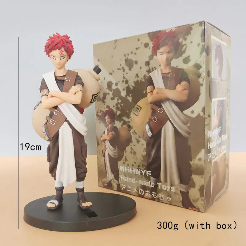 20 cm große Naruto-Gaara-Figur – Zehn Jahre Hundert Ninja-Großkürbis, Sammlermodell, Spielzeug und Geschenk