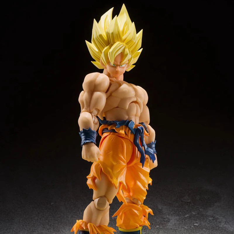 SHF Dragon Ball Z Son Goku Actionfigur - 17 cm Super Saiyajin Kakarotto PVC Sammlerstück Anime Modell Spielzeug