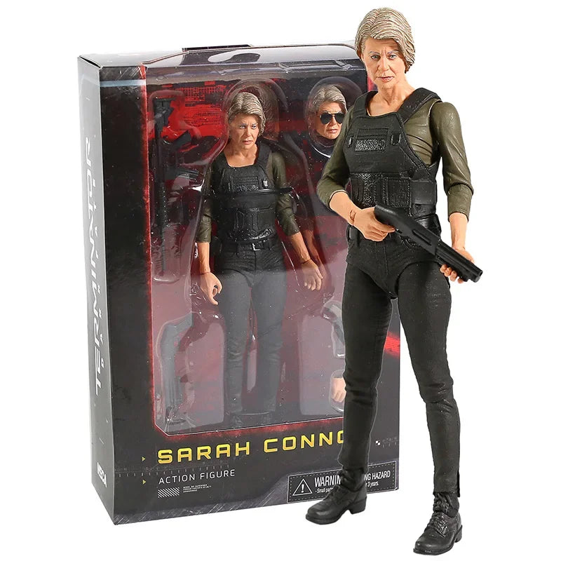 NECA Terminator 2 Arnold Schwarzenegger PVC Actionfigur Sammlermodell Spielzeug 7" 18cm