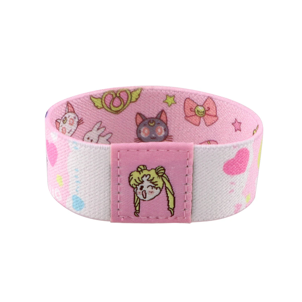Anime-Armband für Männer und Frauen – elastisches Sportarmband, modisches Armreif-Schmuckgeschenk