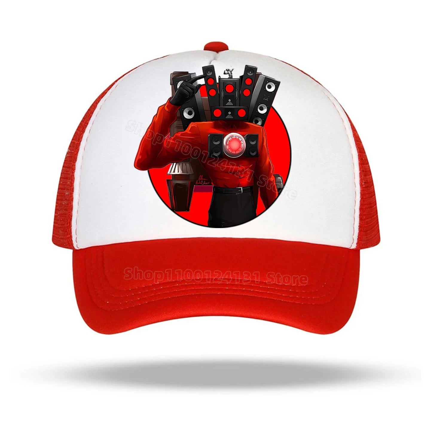 TV Man Skibidi Toilet Baseball Cap - Sommermütze aus Baumwolle für Kinder & Erwachsene | Anime-inspirierte Mode