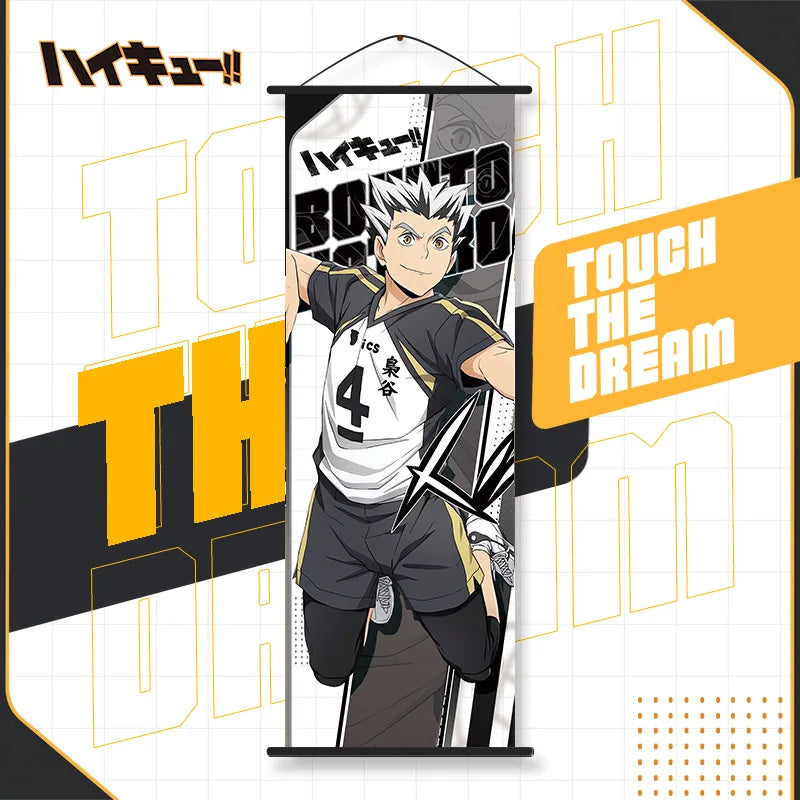 Haikyuu!! Hanging Posters Tobio Kageyama Wall Paintings Anime