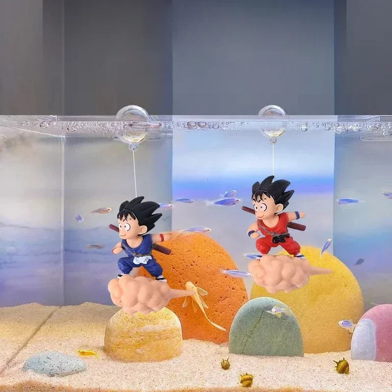 Dragon Ball Goku Wolkenfigur – Schwimmendes Aquarium-Dekorationszubehör
