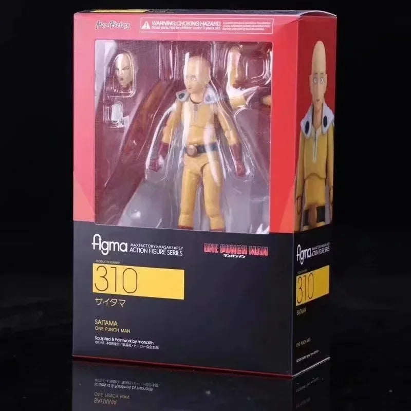 15 cm große One Punch Man Saitama Actionfigur – bewegliches PVC-Anime-Sammelspielzeug, perfektes Geschenk