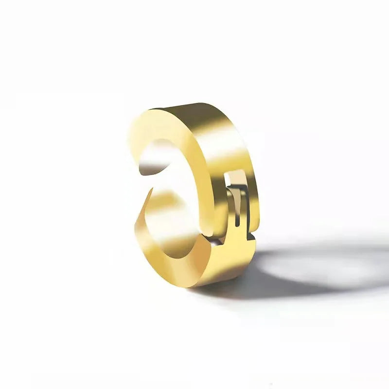 Die Fallstudie der Vanitas-Ohrstecker – Anime-Ohrclip aus blauem Knochen, Cosplay-Schmuck aus Edelstahl