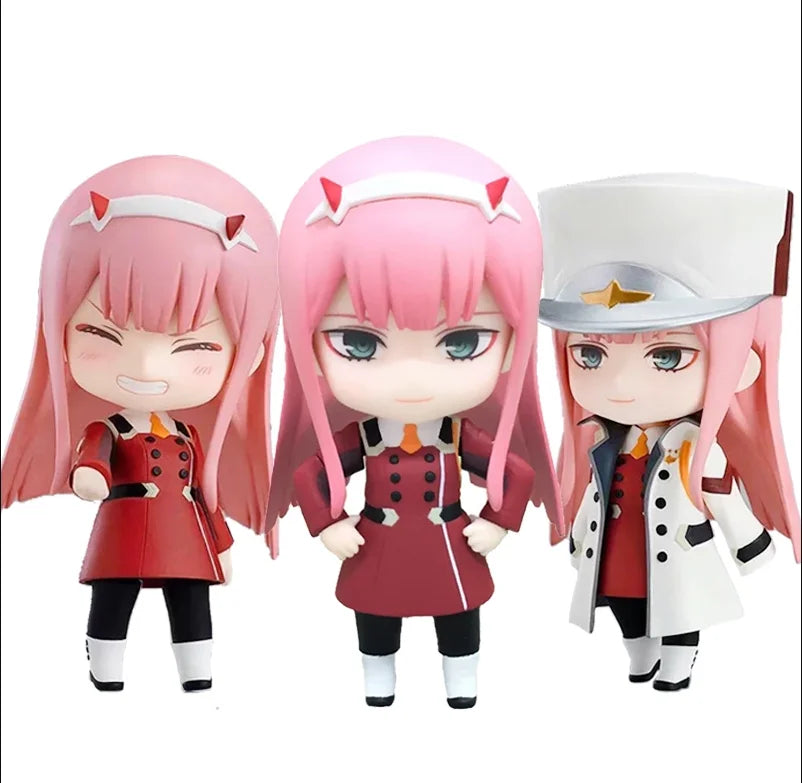 Liebling in der FranXX Anime Figur 02 ZERO TWO Kawaii Modell Statische Spielzeug Dekoration Geschenke