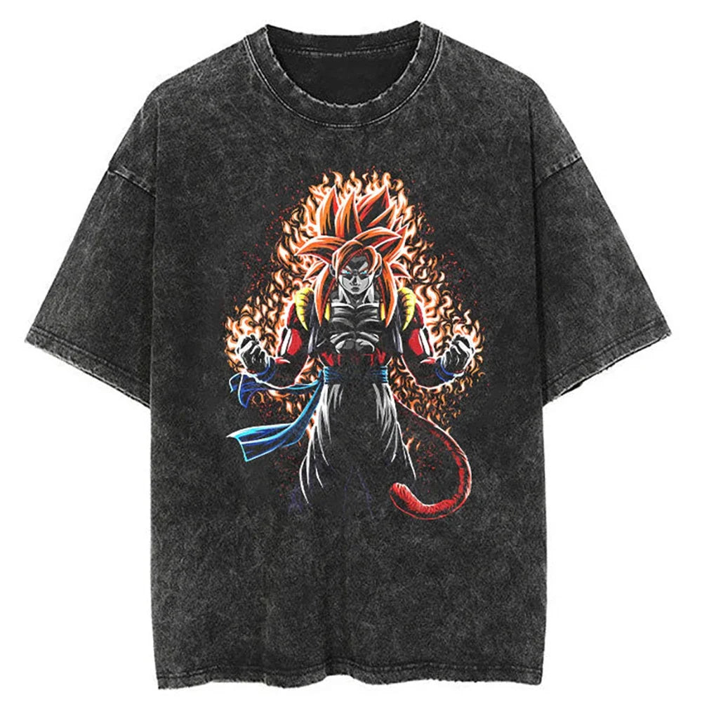 Trendy Harajuku Dragon Ball Streetwear Tee
