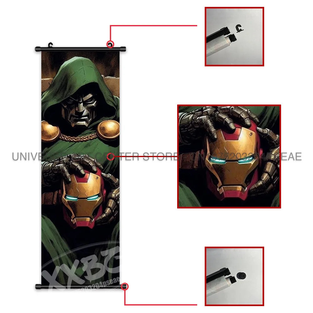 Marvel The Avengers Wall Art Venom Hanging Painting Spider Man