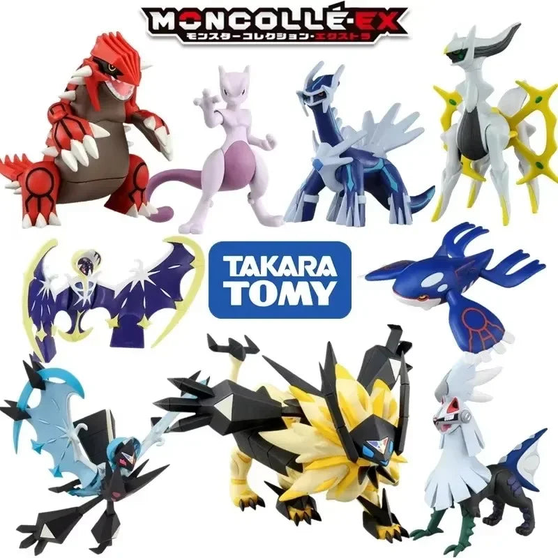 Figurines miniatures Pokémon Moncolle de Takara Tomy Tomica – Jouets de collection en résine de 3 à 5 cm
