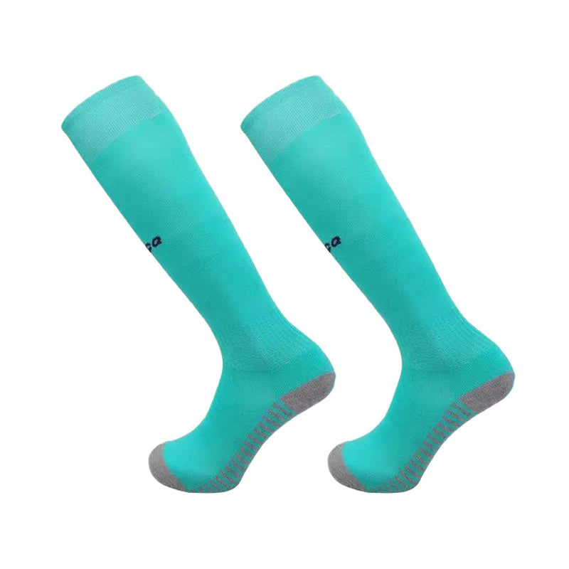 Europäische Fußball-Clubsocken für die Saison 23–24 – Kniehohe Sportsocken für Kinder und Erwachsene